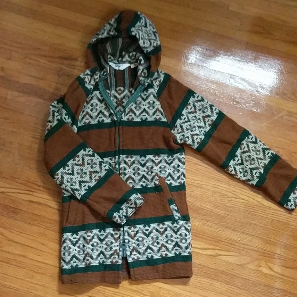 Women's Aztec Woolrich coat